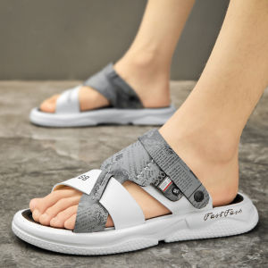 Free Shipping MenS Thick-Soled Sandals Outdoor Slippers Beach Shoes For Outdoor Activities Versatile For Driving With A Thick And Soft Sole And Non-Slip Design Suitable For Summer