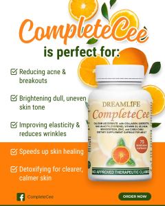 Completecee with Collagen Anti-aging capsule 75 Capsule per bottle