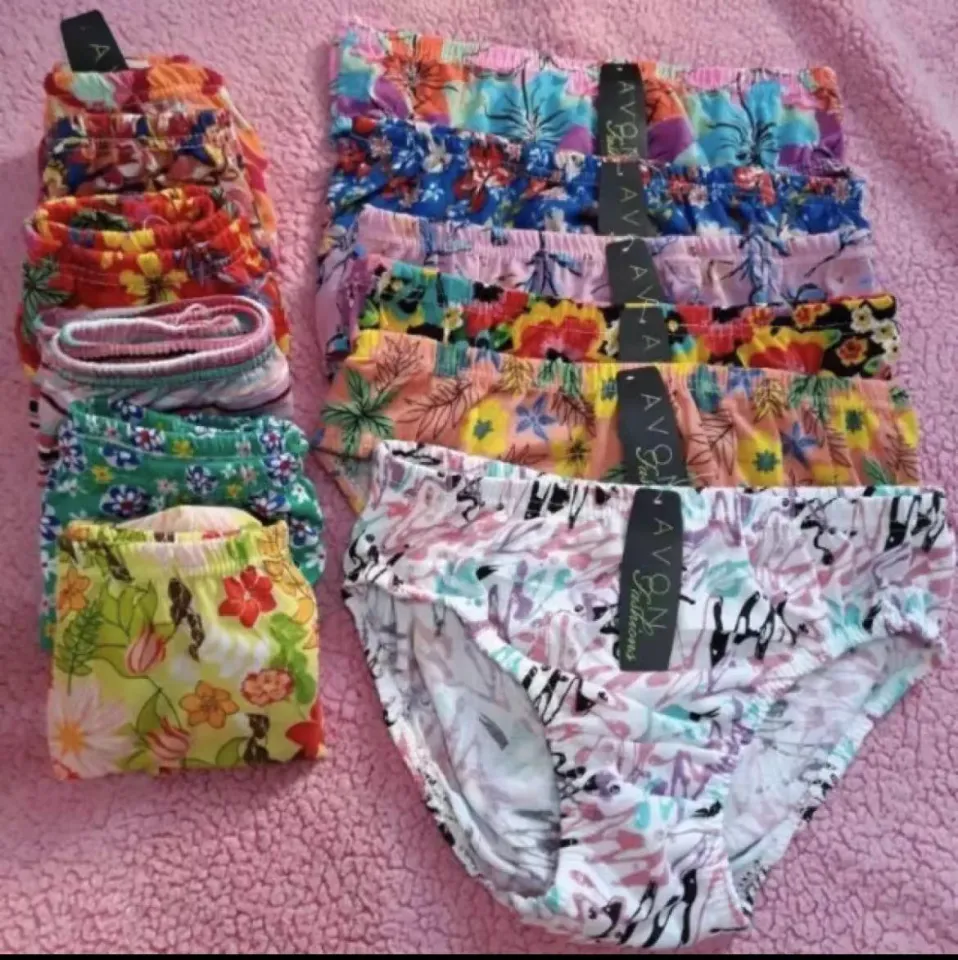 Here's a floral skintone bra and panty - Avon Philippines