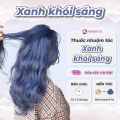 Thuốc nhuộm tóc Màu Xanh Khói Sáng - Smoky Blue - Kèm Tẩy - Minzihari HN. 