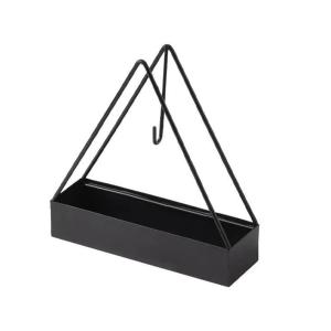 Mosquito Coil Holder Triangular Shaped With Tray Metal Mosquito Repellent Incenses Rack