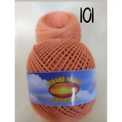 Benang Polysunrise✨ glitter D27 / Poly indo Sunrise glitter