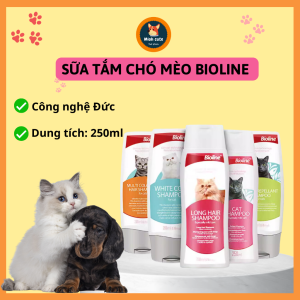 Sữa tắm thú cưng Bioline công nghệ Đức 250ml