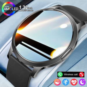 LIGE New Smart Watch For Women AMOLED Screen Watches IP68 Waterproof Heart Rate Monitor Ladies Smartwatch For Android IOS