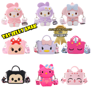 Hot Sale Tas Pop It Anak Jelly Rubber Karakter Import Terbaru