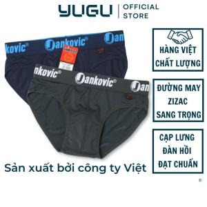 Quần lót nam thun lạnh cao cấp JKV5811  quần sịp nam tam giác cạp cao chính hãng Việt Nam  quần xì nam sịp nam  5 size 40 - 85kg chuẩn phom  YUGU