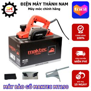 Máy Bào Gỗ MT190 - Công Suất 580W - Tặng Kèm Lưỡi Bào - Bảo Hành 6 Tháng