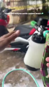 AICLAS Motosikal Diamond coating Plastic coating Wax Pra-cuci Cucian utama Salutan Pembersihan kereta kotoran W3-MTtz