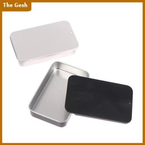 [The Gesh] Hộp Sắt Mini 80*50*15mm hộp đựng nắp trượt hộp đựng thiếc di động