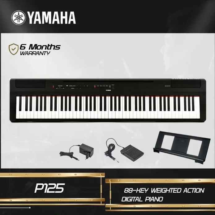 Yamaha p deals 124