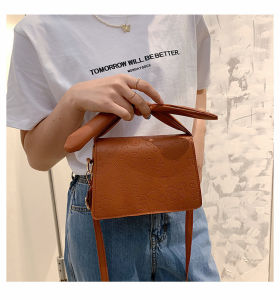 Tas Selempang Wanita Fashion Sling Bag Kulit Cewek Top Handle Tali Pita Jalan Santai BISA COD T217