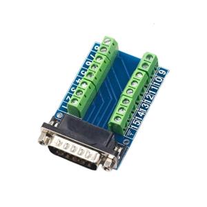 Compactly 15Pin VGA To Terminals Block Converters Board Durability Construction Easy Installation For Embedde Systems
