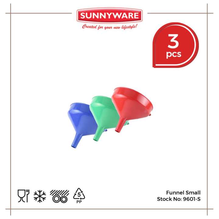 3pcs set funnel small Funnel-Small [ Sunnyware 9601-S ] | Lazada PH