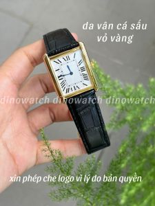 Bh 12 tháng Đồng hồ nam ANBSHOPcati CATI899Z dây da phong cách vintage retro sytle size 26x34mm