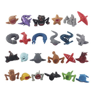 hot 24pcs/set Deep Sea Monster Action Figures Sea Creatures Animal Model Toys