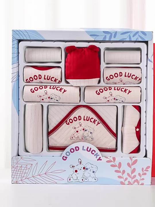 Newborn Baby Clothes Gift Spring and Autumn Pure Cotton Born Bugs Bunny