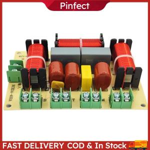 250W 4-8 Ohm 4 Way Crossover Filter 1 Treble & 1 Midrange & 2 Bass Frequency Distributor Module Home Theater Audio Modification