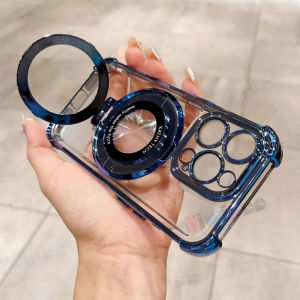 Vỏ điện thoại chống rơi trong suốt cho Oppo RENO 13F 13F 5g 13F 4G 13 Pro 5G 13 5g 10 Pro + 5g 10 Pro Plus 8 4G 7 4G 6Z 5g 5F 4F 4Z 5G 4 4G Với đứng mạ Chủ nhựa TPU mềm Ốp lưng trong Chống Sốc Phụ Kiện Bìa Shell Nds02