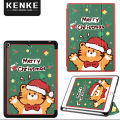 KENKE iPad case Cartoon Cute case for iPad 2020 2021 Pro 11 12.9 iPad mini 5 iPad Pro 10.5 Air 3 iPad Air 4 iPad 10.2 7th 8th 9th gen 5th 6th 2017-2018 cover with Pencil Holder with Soft Flexible TPU Back Cover Auto Sleep/Wake-original design. 