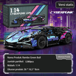 Mainan anak model Porsche 911 blok bangunan model blok mainan penyambungan blok bangunan/mainanan anak perempuan/Lamborghini 1314 pcs
