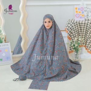(Free Sajadah) Mukena Travel Mini 2In1 Parasut Premium Korea Motif 01
