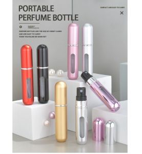 Botol Parfum Aluminium Isi Ulang Kosmetik Mini Sub/pembotolan Parfum Roll/ Up