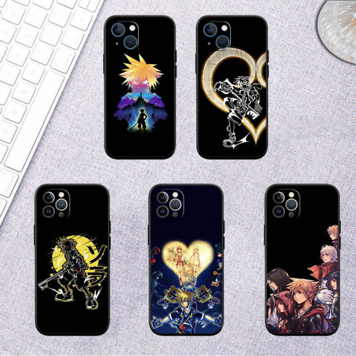 RU37 Kingdom Hearts Soft High Quality Silicone TPU Phone Case Casing Cover  for iPhone 12 13 14 15 16 Pro Max Plus Mini | Lazada PH
