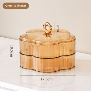 [ Lebaran Exclusive ] Dejavu Toples Snack Lebaran Hari Raya Idul Fitri Toples Bertumpuk Toples Susun Bulat Toples Mewah Toples Permen Cantik HSB833