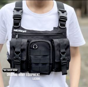 TAS DADA PRIA TERBARU / TAS DADA PRIA TACTICAL BLACK NEISDA