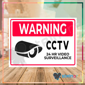 Warning CCTV Sign Sintra Signage
