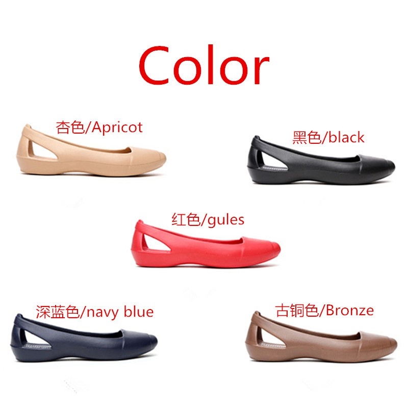 รองเท้าใส่เดินเล่นสำหรับผู้หญิง TOP✎✆✷ Crocs ของแท้ รองเท้าผู้หญิง สินค้าในสต็อก [202811]