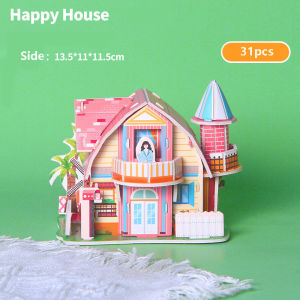 YUNLEO DIY 3D Puzzles Childrens Educational Toys DIY Manual Assembly