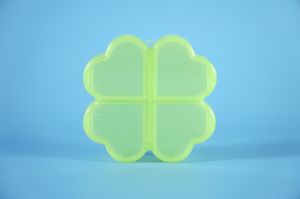 Hộp đựng thuốc ngày Sáng Trưa Chiều Tối bông hoa nhỏ Greetmed - Màu xanh