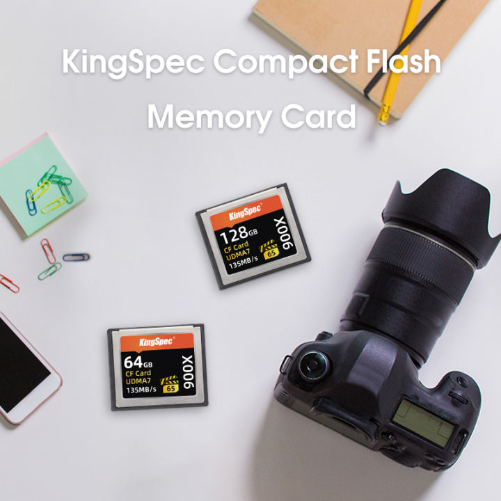 KingSpec Compact Flash Card CF Card 64GB 128GB 256GB Memory Card Flash