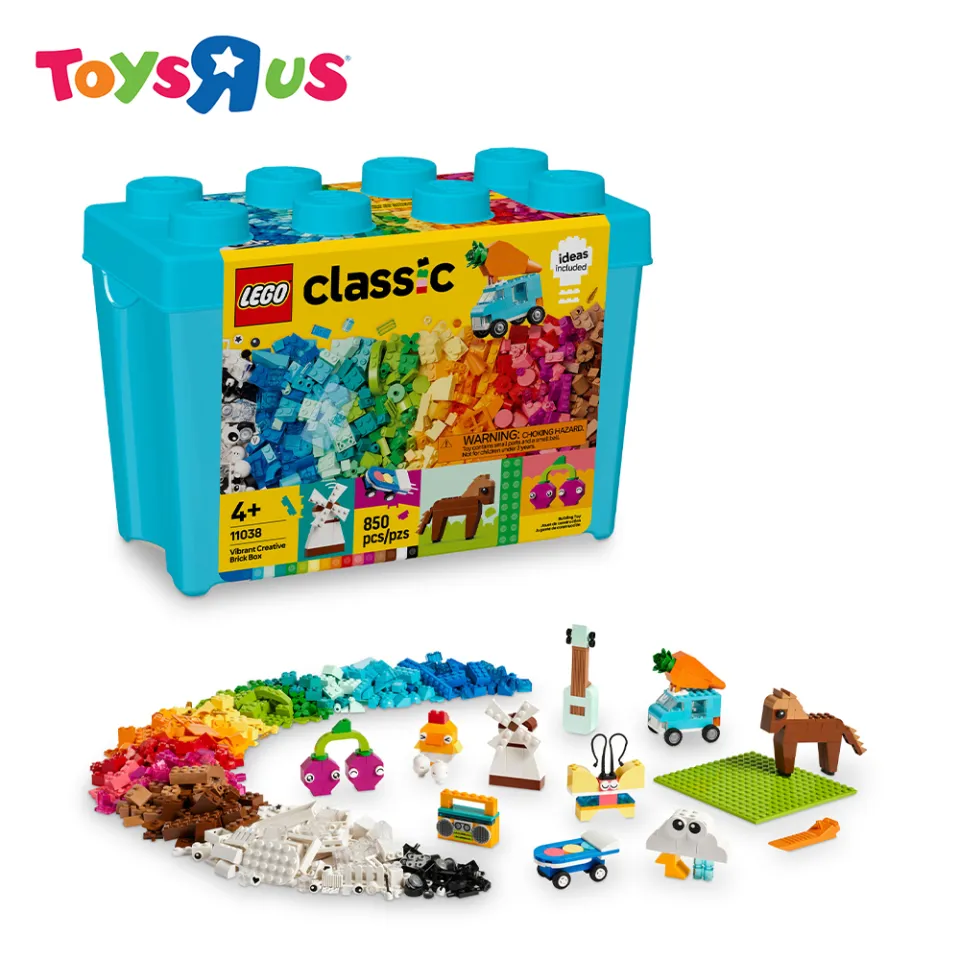 LEGO® Classic 11038 Vibrant Creative Brick BoxAges 4+ Building