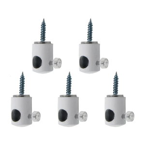 5Pcs Ceiling Hanging Fixed Hook Wire Grip Hanging Plate Clips Modern Metal Chandelier Lighting Hooks Easy to Install