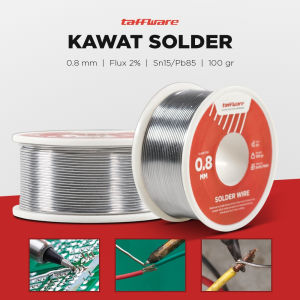 Kawat Timah Solder 0.8mm 100gr - Taffware