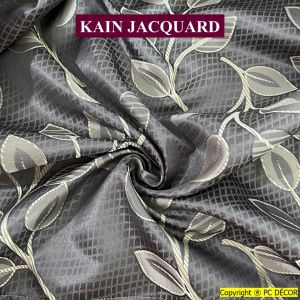 Stellarhous Langsir Dim Out Europe Jacquard Ready Made Hook Ring Eyelet Curtain French Pleat Siap Jahit Murah