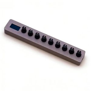 btnx EM-K9 Knob MIDI Controller with Digital Display Host Mapping Synthesizer Control for Music Production M1Y4T