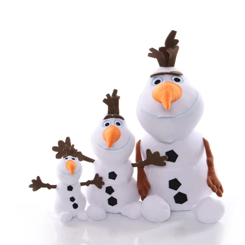 12cm/20cm/35cm Snowman Olaf Plush Toys Stuffed Plush Dolls Kawaii Soft  Stuffed Animals for Kids Christmas Gifts Cute Baby Gifts