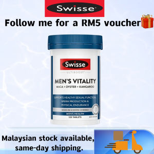 [100% Authentic] Swisse Men’s Vitality Advanced Maca Complex (120 Tabs) - Energy & Vigor Booster