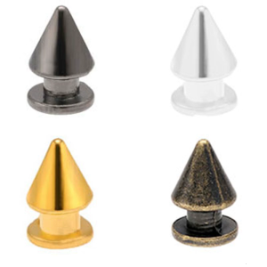 Vintage Industrials Styles Metal Rivets for Leather Craft and Apparel Sturdy Alloy Materials