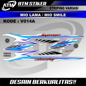 Stiker striping mio lama / mio smile variasi