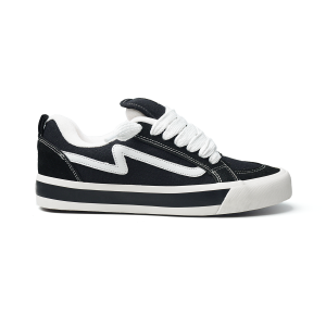Brick Mansions - Biggie Black White Sepatu Sneakers Casual Sekolah Pria Wanita