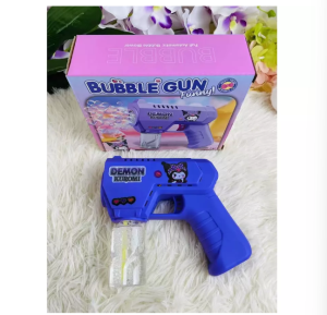 Introducing the interactive fun playing bubble gun an automatic play toy designed for kids. This toy is perfect for children who love to play and have fun. With its interactive feature children can engage in imaginative play and develop their social ski