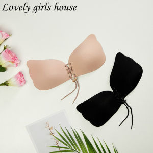 [ Lovely girls house ]A-E ถ้วยธรรมดาสบายๆพื้นฐานลูกไม้ขึ้นผอมชุดชั้นในแองเจิลปีก Push Up หน้าอกสติ๊กเกอร์ราคาไม่แพงชุดชั้นใน