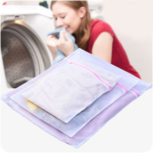 Túi Lưới Đựng Đồ Giặt Có Dây Khóa Kéo