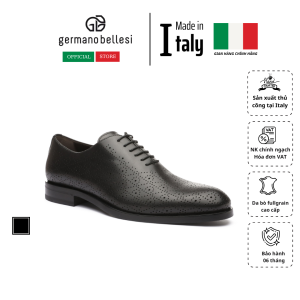 Giày Tây Oxford Nam Công Sở Cao Cấp Bằng Da Thật - Germano Bellesi - Sản Xuất Thủ Công Tại Italy_1136