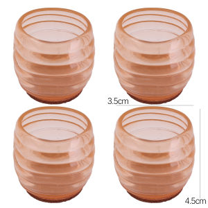 12Pcs Chair Leg Cover Hardwood Floor Protectors Non-Slip Felt Bottom Furniture Leg Caps Reduce Noise Table Chair Legs Pads