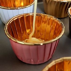 Rolled Edge Cake Baking Cups Disposable Muffin Cup Cupcake Wrappers Home Baking Supply